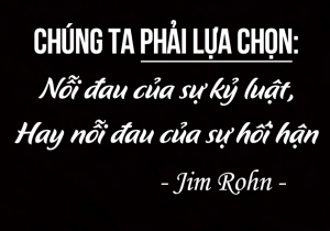 Muốn vươn tới thành công? Hãy kỉ luật với bản thân!