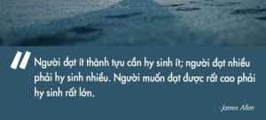 Thành công chỉ cần đến 20% trí tuệ, phần còn lại phụ thuộc vào ý chí