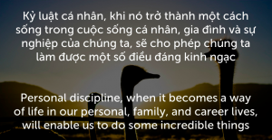 Một người bắt đầu bước vào cuộc sống "kỷ luật cao độ", thường có 4 biểu hiện sau