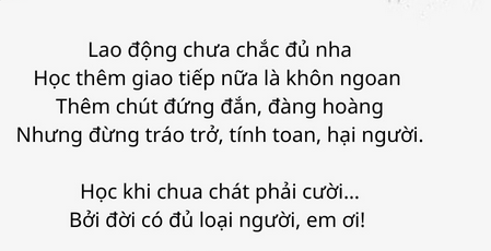 Đừng chỉ tồn tại mà hãy sống thật đúng nghĩa